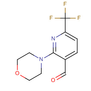 2-Morpholino-6-(trifluoromethyl)nicotinaldehyde Structure,545395-46-8Structure