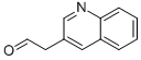 2-(Quinolin-3-yl)acetaldehyde Structure,545423-95-8Structure