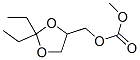 (2,2-Diethyl-1,3-dioxolan-4-yl)methyl methyl carbonate Structure,545517-65-5Structure