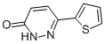 6-(Thien-2-yl)-2,3-dihydropyridazin-3-one Structure,54558-07-5Structure