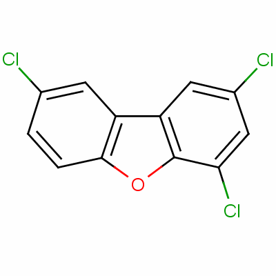 2,4,8-Trichlorodibenzofuran Structure,54589-71-8Structure