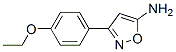 3-(4-Ethoxy-phenyl)-isoxazol-5-ylamine Structure,54606-18-7Structure