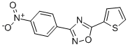 3-(4-Nitrophenyl)-5-(thiophen-2-yl)-1,2,4-oxadiazole Structure,54608-96-7Structure