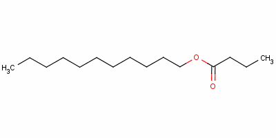 Butanoic acid, undecyl ester Structure,5461-02-9Structure