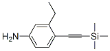 Benzenamine, 3-ethyl-4-[(trimethylsilyl)ethynyl]-(9ci) Structure,546112-58-7Structure