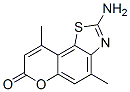 7H-pyrano[2,3-g]benzothiazol-7-one,2-amino-4,9-dimethyl- Structure,546144-86-9Structure