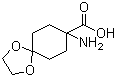 1-Amino-4-oxocyclohexanecarboxylic acid ethylene ketal Structure,54621-18-0Structure