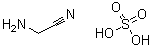 Aminoacetonitrile sulfate Structure,5466-22-8Structure