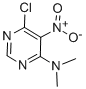 6-Chloro-n,n-dimethyl-5-nitro-4-pyrimidinamine Structure,54660-12-7Structure