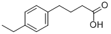 4-Ethylbenzenebutanoic acid Structure,5467-53-8Structure