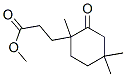 1,4,4-Trimethyl-2-oxocyclohexanepropionic acid methyl ester Structure,54699-30-8Structure