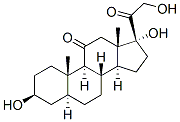 5-Alpha-pregnan-3-beta, 17,21-triol-11,20-dione Structure,547-77-3Structure