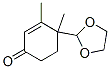 4-[1,3]Dioxolan-2-yl-3,4-dimethyl-cyclohex-2-enone Structure,54710-16-6Structure