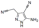 5-Amino-4-cyano-3-cyanomethylpyrazole Structure,54711-21-6Structure