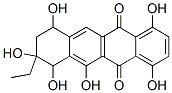 8-Ethyl-7,8,9,10-tetrahydro-1,4,6,7,8,10-hexahydroxy-5,12-naphthacenedione Structure,54725-41-6Structure