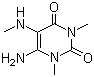 6-Amino-1,3-dimethyl-5-(methylamino)-2,4(1h,3h)-pyrimidinedione Structure,54729-62-3Structure