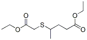 4-[(2-Ethoxy-2-oxoethyl)thio]pentanoic acid ethyl ester Structure,54751-71-2Structure