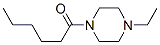 Piperazine,1-ethyl-4-(1-oxohexyl)- (9ci) Structure,547705-47-5Structure