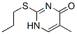 5-Methyl-2-(propylthio)pyrimidin-4(1h)-one Structure,54774-98-0Structure