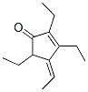 2-Cyclopenten-1-one,2,3,5-triethyl-4-ethylidene-,(4e)-(9ci) Structure,547766-52-9Structure