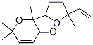 2-(5-Methyl-5-ethenyltetrahydrofuran-2-yl)-2,6,6-trimethyl-2h-pyran-3(6h)-one Structure,54783-60-7Structure