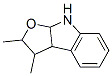 2,3-Dimethyl-3,3a,8,8a-tetrahydro-2h-furo[2,3-b]indole Structure,54789-32-1Structure