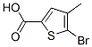 5-Bromo-4-methylthiophene-2-carboxylic acid Structure,54796-53-1Structure