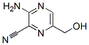 Pyrazinecarbonitrile,3-amino-6-(hydroxymethyl)-(9ci) Structure,54798-29-7Structure