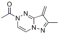 2-Acetyl-2,8-dihydro-7-methyl-8-methylenepyrazolo[5,1-c][1,2,4]triazine Structure,54798-90-2Structure