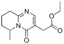 6-Methyl-4-oxo-6,7,8,9-tetrahydro-4h-pyrido[1,2-a]pyrimidine-3-acetic acid ethyl ester Structure,54804-24-9Structure