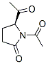 2-Pyrrolidinone,1,5-diacetyl-,(s)-(9ci) Structure,54819-33-9Structure