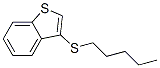 3-(Pentylthio)benzo[b]thiophene Structure,54833-37-3Structure