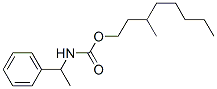 (1-Phenylethyl)carbamic acid 3-methyloctyl ester Structure,54833-47-5Structure