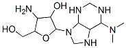 3-Amino-5-[6-(dimethylamino)octahydro-9h-purin-9-yl ]tetrahydro-4-hydroxy-2-furanmethanol Structure,54833-68-0Structure