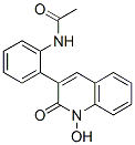 N-[2-(1,2-dihydro-1-hydroxy-2-oxoquinolin-3-yl)phenyl ]acetamide Structure,54833-78-2Structure