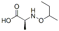 Alanine,n-(1-methylpropoxy)-(9ci) Structure,54837-12-6Structure