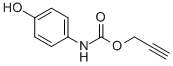 (4-Hydroxy-phenyl)-carbamic acid prop-2-ynyl ester Structure,54840-14-1Structure