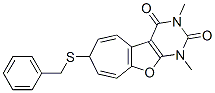 2H-cyclohepta[4,5]furo[2,3-d]pyrimidine-2,4(3h)-dione,1,7-dihydro-1,3-dimethyl-7-[(phenylmethyl)thio]-(9ci) Structure,548475-64-5Structure