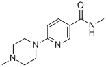 N-methyl-6-(4-methyl-piperazin-1-yl)-nicotinamide Structure,54864-91-4Structure