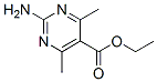 Ethyl2-amino-4,6-dimethylpyrimidine-5-carboxylate Structure,548773-06-4Structure