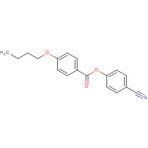 P-butoxybenzoic acid p-cyanophenyl ester Structure,54887-92-2Structure