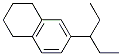 6-(1-Ethylpropyl)-1,2,3,4-tetrahydronaphthalene Structure,54889-56-4Structure