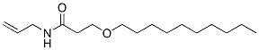 3-(Decyloxy)-n-(2-propenyl)propanamide Structure,54889-73-5Structure