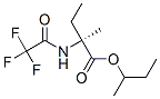 N-(trifluoroacetyl)-d-isovaline 1-methylpropyl ester Structure,54889-84-8Structure