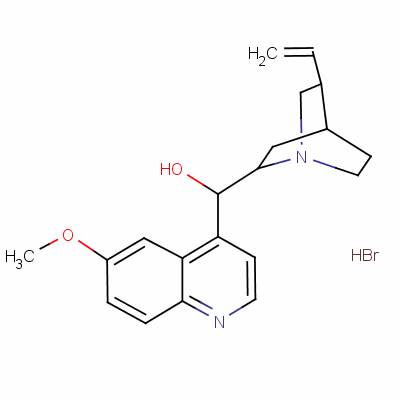 Quinine hydrobromide Structure,549-49-5Structure