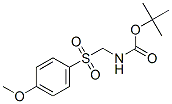 N-[[(4-methoxyphenyl)sulfonyl]methyl]carbamic acid tert-butyl ester Structure,54934-83-7Structure