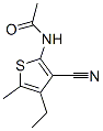 Acetamide,n-(3-cyano-4-ethyl-5-methyl-2-thienyl)-(9ci) Structure,549491-66-9Structure