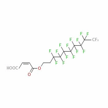 (2Z)-4-[(3,3,4,4,5,5,6,6,7,7,8,8,9,9,10,10,10-heptadecafluorodecyl)oxy]-4-oxo-2-butenoic acid Structure,54950-04-8Structure