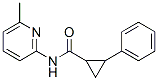 Cyclopropanecarboxamide,n-(6-methyl-2-pyridinyl)-2-phenyl-(9ci) Structure,549516-19-0Structure