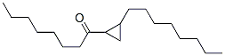 1-(2-Octylcyclopropyl)-1-octanone Structure,54965-36-5Structure